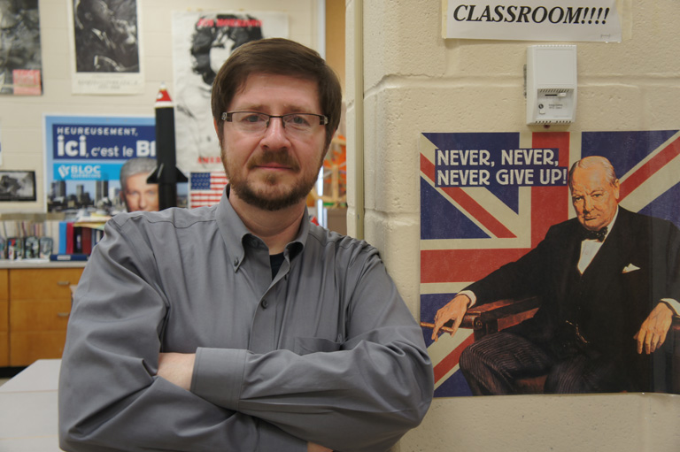 Neil Orford, recipient of the 2013 Governor General’s History Award for Excellence in Teaching 